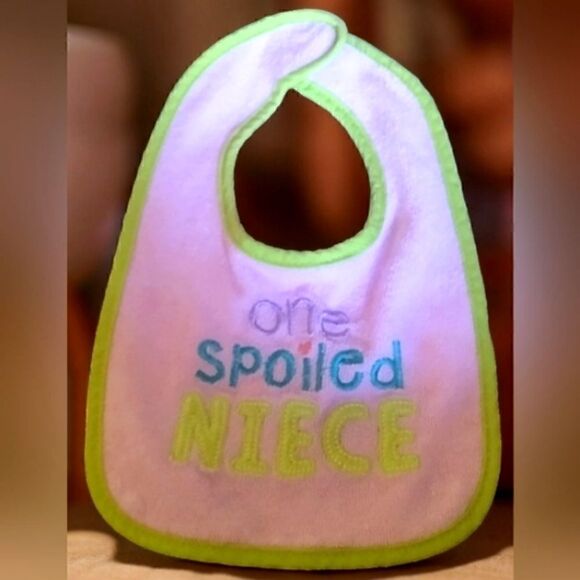 JUICY COUTURE BIBS BABY LOT SEVEN PUMA & more! 7 NEW & GENTLY USED Girls - Picture 14 of 14